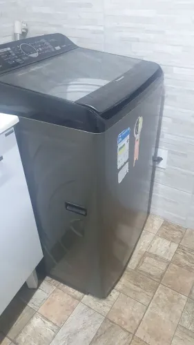 Lavadora de Roupas Panasonic 17 kg NA-F170P6TA Titânio 