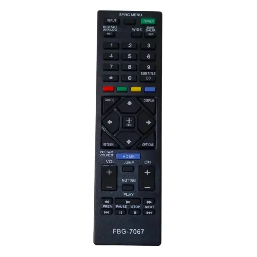 Controle Remoto Para Tv Kdl-40r485b Kdl-40r355b Sony + Pilhas