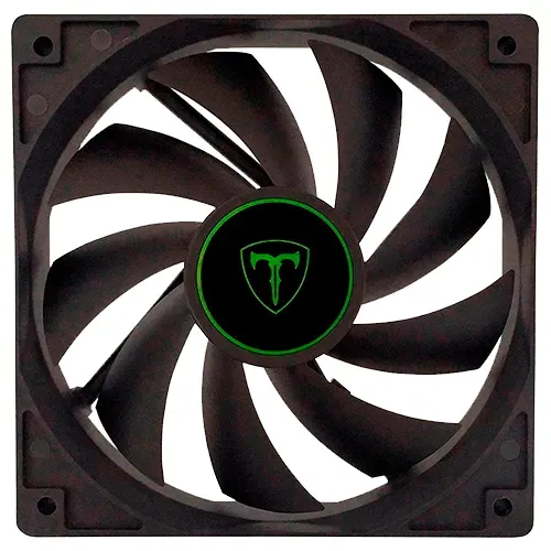 Cooler Fan 120mm T-Dagger T-TGF300-W Black Sem Led *Molex - WZetta