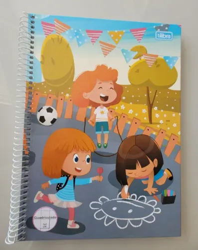 Caderno quadriculado universitário Tilibra NOVO