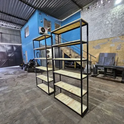 Kit estantes industriais comercial