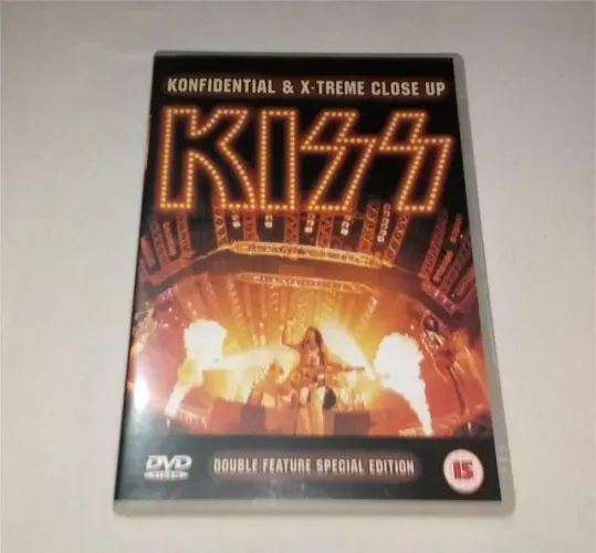 Kiss Konfidential & X-Treme Close Up - Dvd Nacional Original