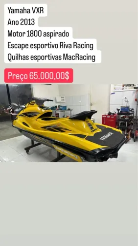 Yamaha VXR1800 2013 novo e mais barato da OLX 