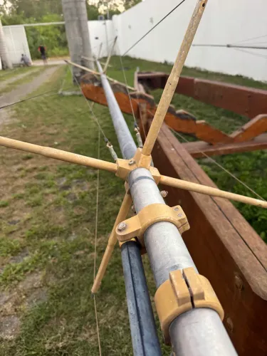 Outrigger de pesca para lancha