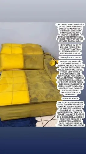 Higienização de estofados 