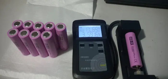 01 Célula de Lítio Nova da DMEGC INR18650-26E ORIGINAL bateria de 2600mah capacidade real