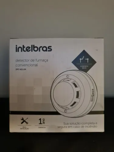 Detector de fumaça convencional Intelbras DFC 421 UN