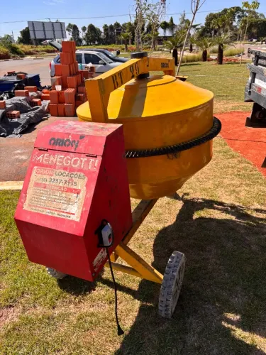 Aluguel de betoneira o melhor preço em Sorocaba