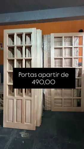 Portas de madeira - Sob Medida e exclusivo planeta portas e janelas de madeira