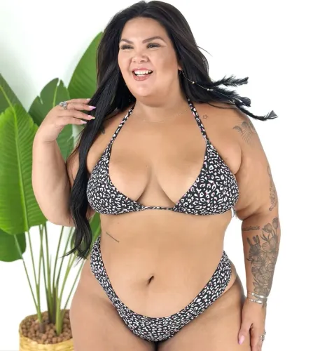 Biquíni PLUS SIZE Animal Print 