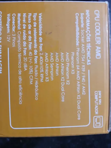 Cooler para Processador AMD