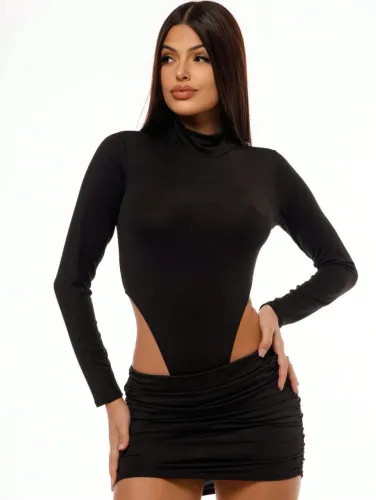 Body de manga cumprida