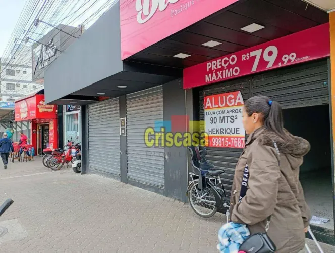 Loja para alugar, 90 m² por R$ 7.850,00/mês - Centro - Rio das Ostras/RJ