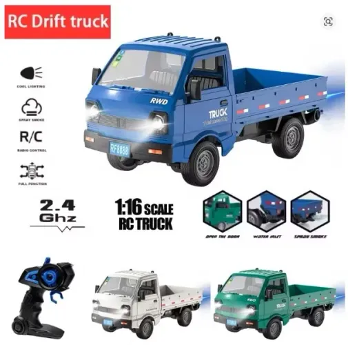 Carrinho Caminhão controle remoto sem fio, brinquedo.