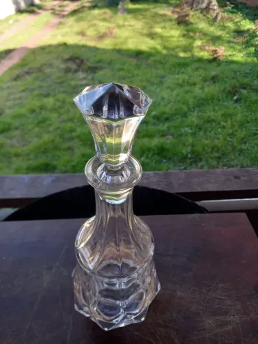 Decantador de Cristal Vintage