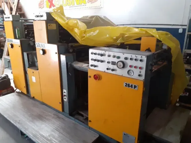 Impressora Off-set Solna 264 Bicolor