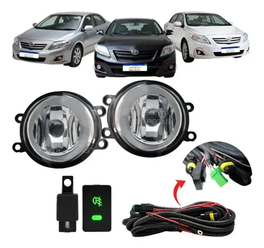 Par Farol Milha Toyota Corolla 2008 2009 2010 2011 2012 2013