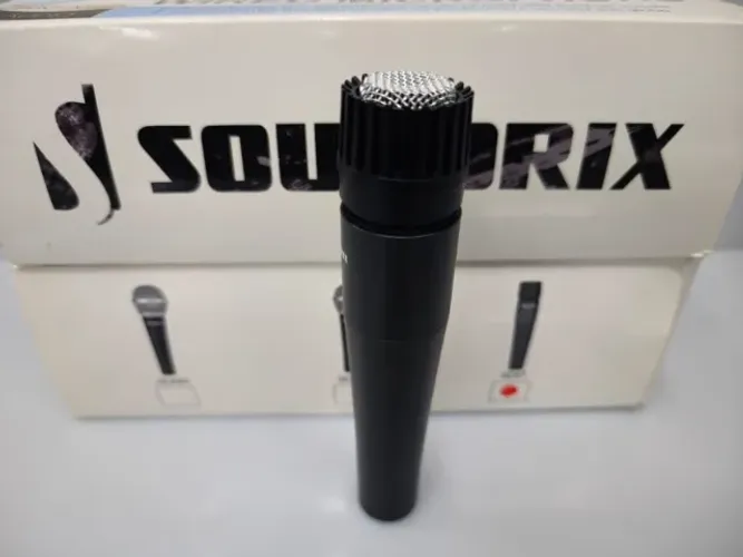 Microfone Soundrix Sd-57 Para Instrumentos, Vocal Dinâmico!!