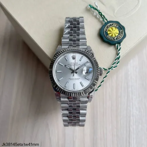 ROLEX DATE JUST/. COPIA CLEAN./ DIAL BRANCO