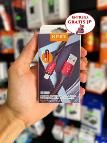 CABO DE CARREGAMENTO RÁPIDO KAIDI KD-2501A