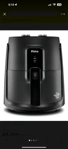 Air fryer Philco lacrada 