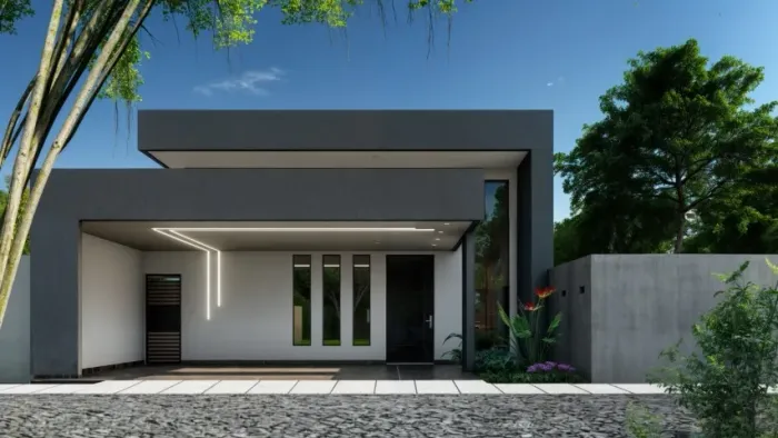 Projeto Arquitetônico + Render Realista (Unreal Engine 5)