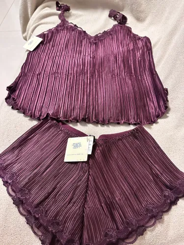 Blusa e short renda italiano marca: LA PERLA