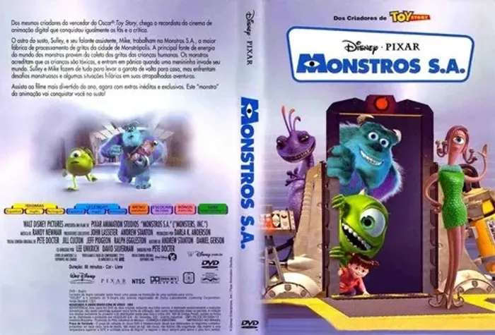 DVD Monstros S.A.