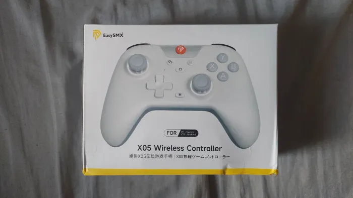Controle sem fio EasySMX X05 - Branco Novo Lacrado