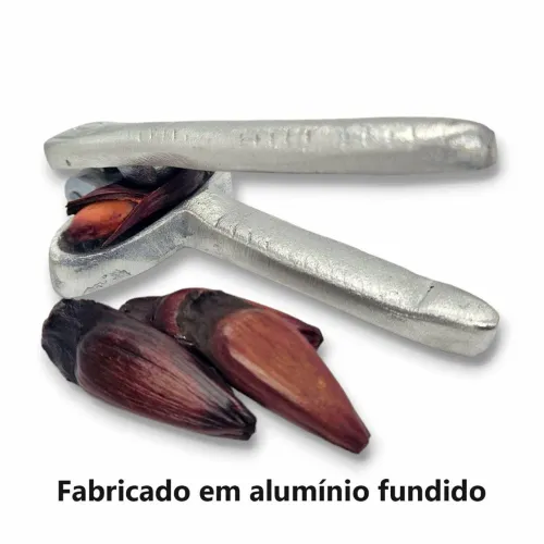 Descascador de pinhão em alumínio fundido