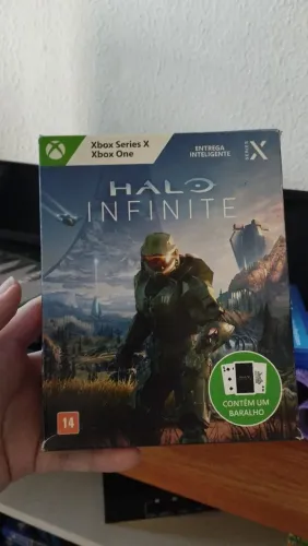 Halo infinito lacrado + baralho