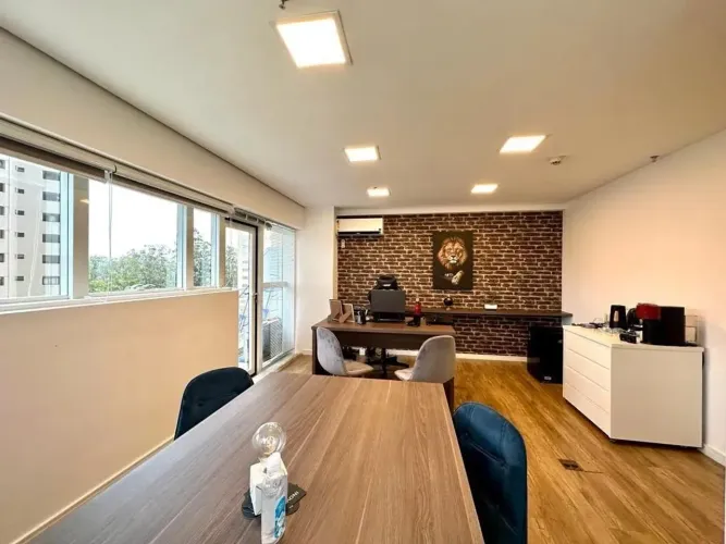 Sala à venda e para alugar em Barueri, Alphaville Industrial, com 41 m², Edifício Officer