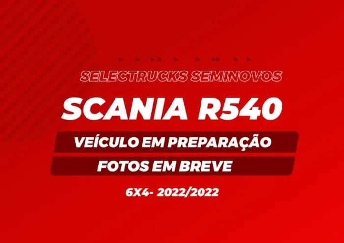 Scania R540 6x4 2022/2022