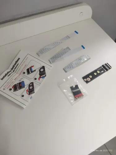 Adaptador cartão extensor M.2 NGFF chave M para chave A + E cabo de extensão M2 SSD 