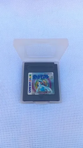 Jogo pokemon silver original japonês para nintendo Gameboy