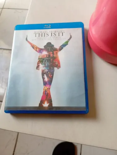 Blu-ray Michael Jackson. Produto para fã.