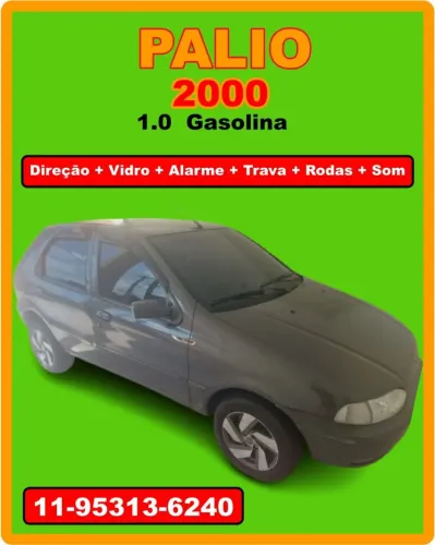 Fiat Palio Elx/ 500 1.0 4P 2000