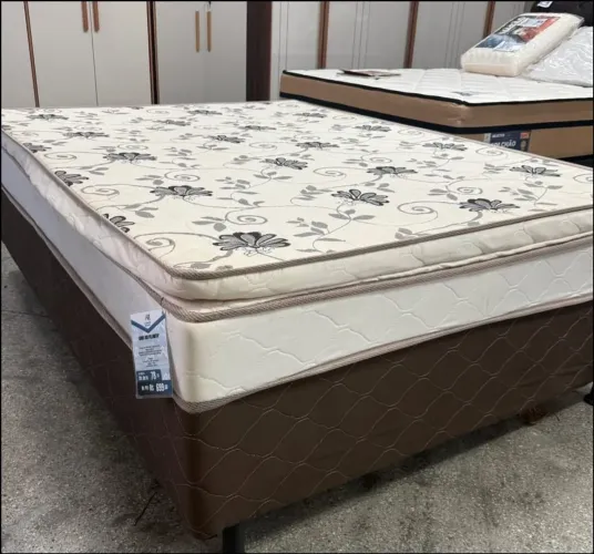 Cama Box Casal Conjugada Maliu Charm - novo e embalado!!