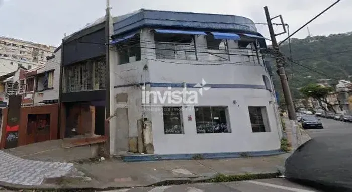 Ponto Comercial de ESQUINA para Alugar na Avenida Pinheiro Machado no Marapé em Santos