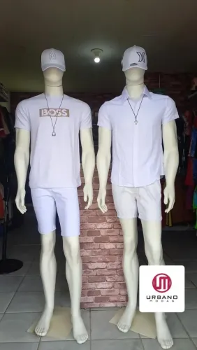 Roupas casual em alto estilo 