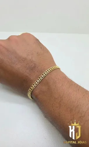 Pulseira Masculina em Ouro 18k -