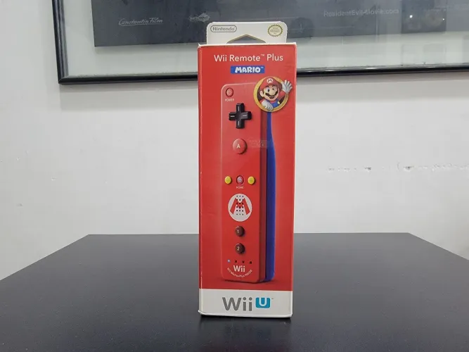 Nintendo Wii Mario Remote Plus - Edição Limitada - Lacrado 