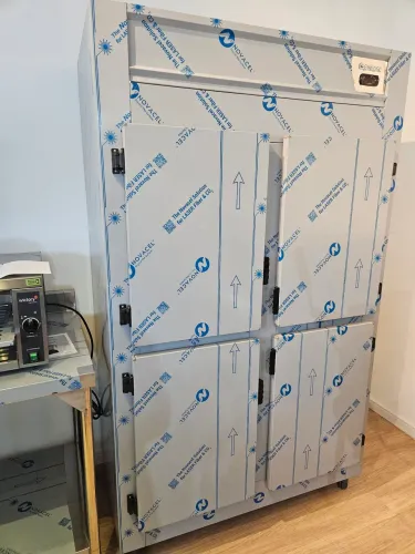 geladeira comercial 4 portas de inox gelopar a pronta entrega