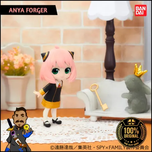Action Figure Anya Forger Qposket I - ORIGINAL BANDAI - Spy X Family