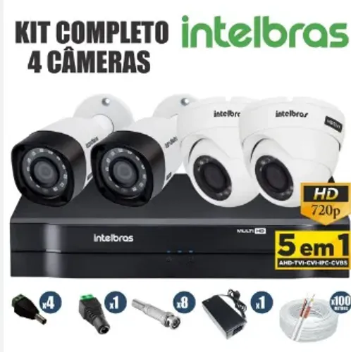 Câmeras intelbras Instaladas