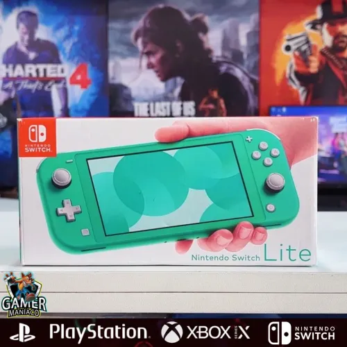 Nintendo Switch Lite Na Caixa Completo Com Garantia de Loja