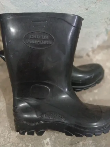 Bota Galocha Preta Impermeável