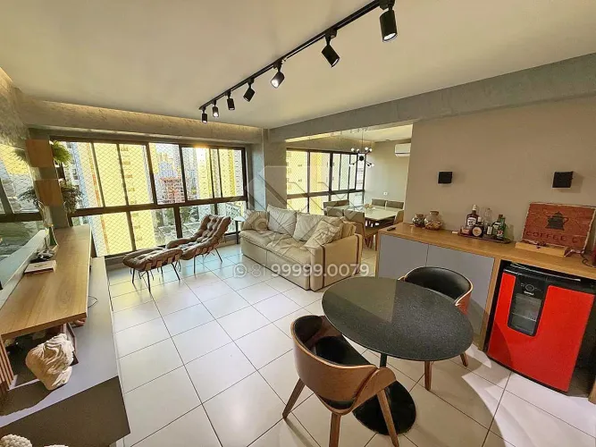 Uma apartamento de 130m² , 4 suítes e lazer completo!