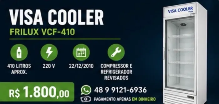 Vendo refrigerador vertical - cervejeira 