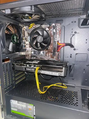 Kit CPU Ryzen 5700G + placa MSI A520 + 16GB RAM + cooler